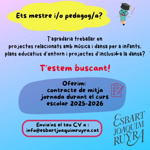 Mestres per a l'Esbart Joaquim Ruyra