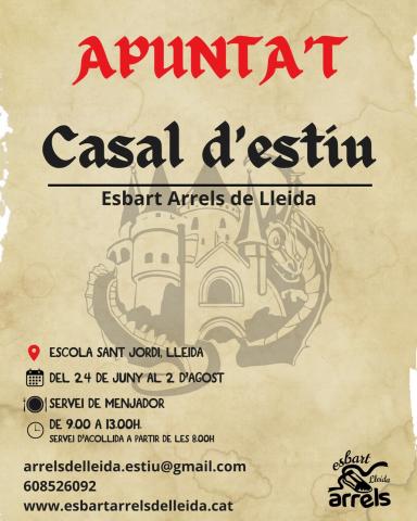 Casal d'estiu de l'Esbart Arrels de Lleida
