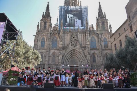 Trobada de grups infantils i juvenils d'Esbarts per Santa Eulàlia 2023