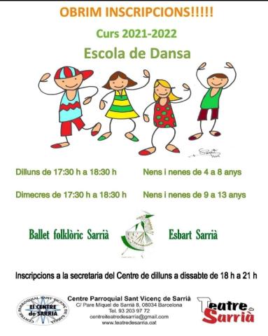 ESCOLA DE DANSA BALLET FOKLÒRIC SARRIÀ - ESBART SARRIÀ