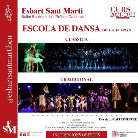 ESCOLA DE DANSA DE L'ESBART SANT MARTI