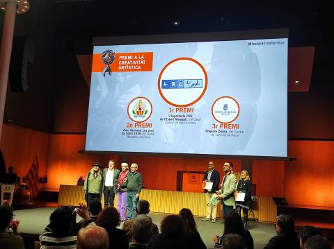 L'Esbart Maragall rep un premi dels Ateneus