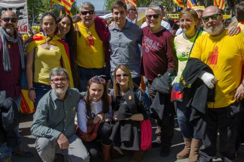 Manifestació Us volem a casa!